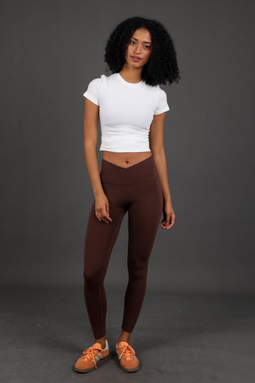 "Sculpt" High Waist Wrap Leggings