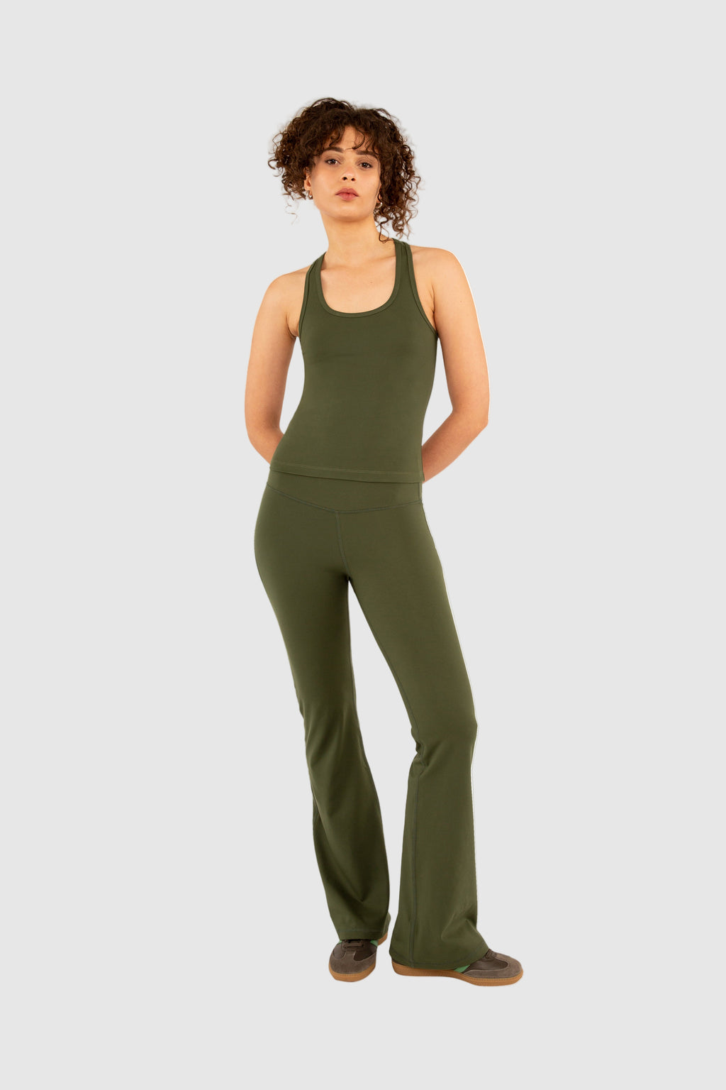 Asana High Waist Flared Leggings