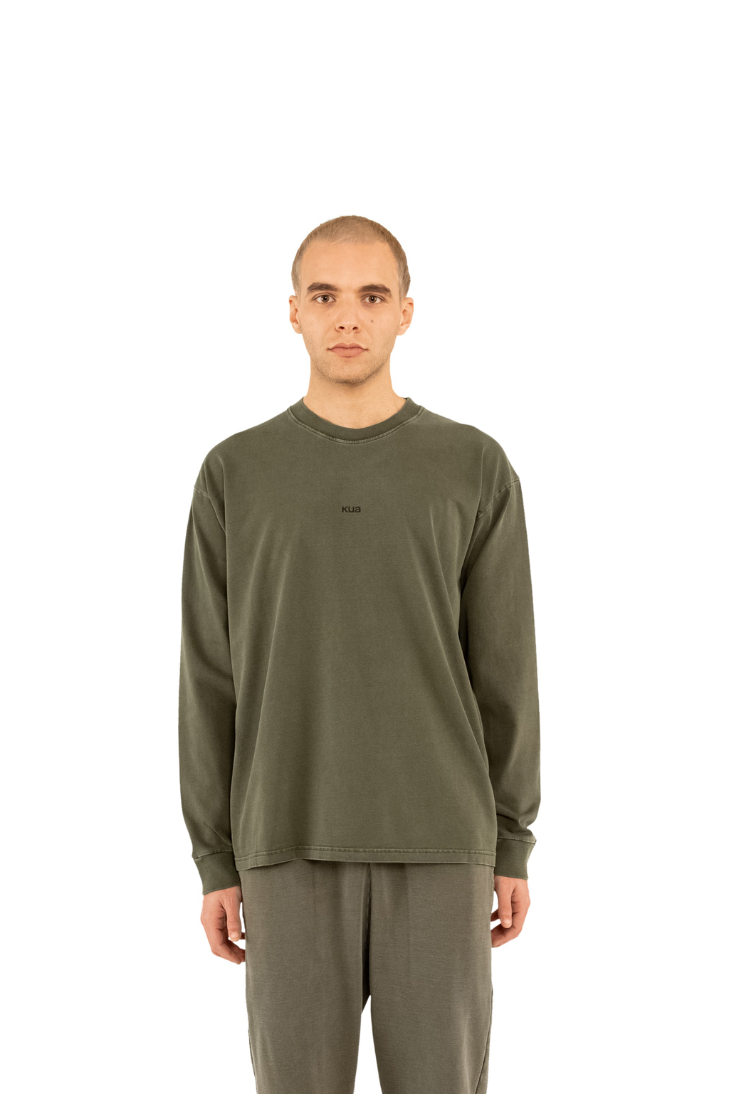 Garment Dyed ‘Everyday’ Long Sleeve T-Shirt