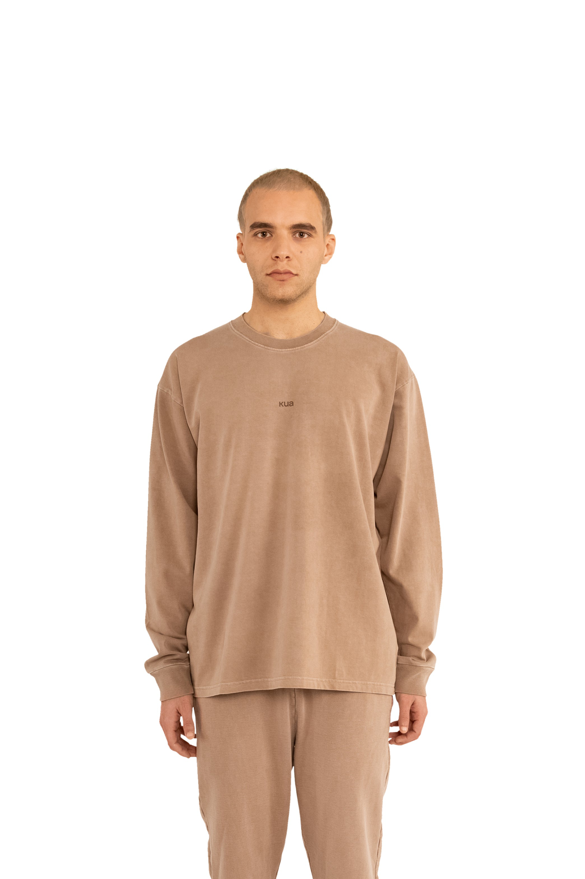 Garment Dyed ‘Everyday’ Long Sleeve T-Shirt