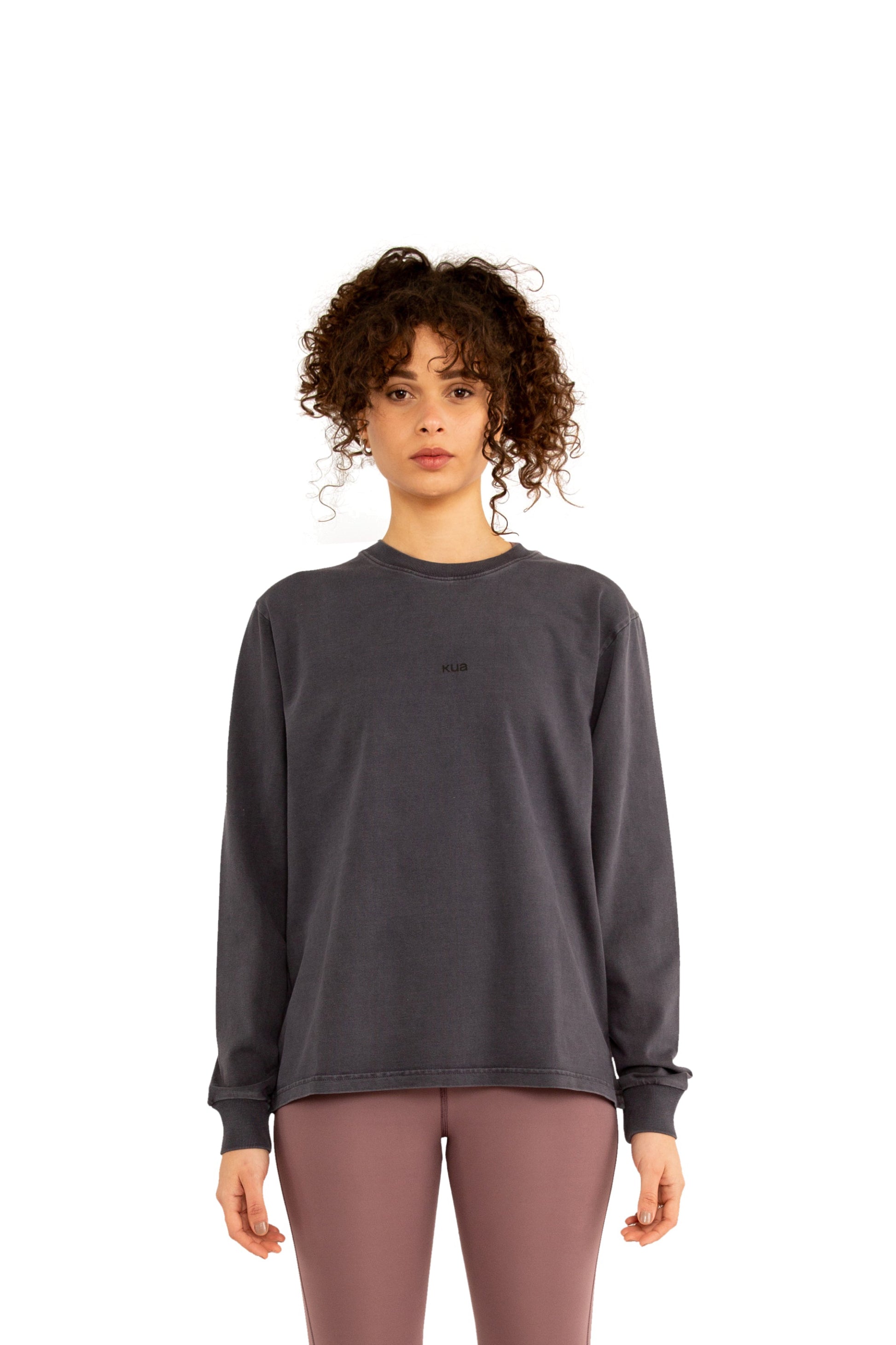 Garment Dyed ‘Everyday’ Long Sleeve T-Shirt