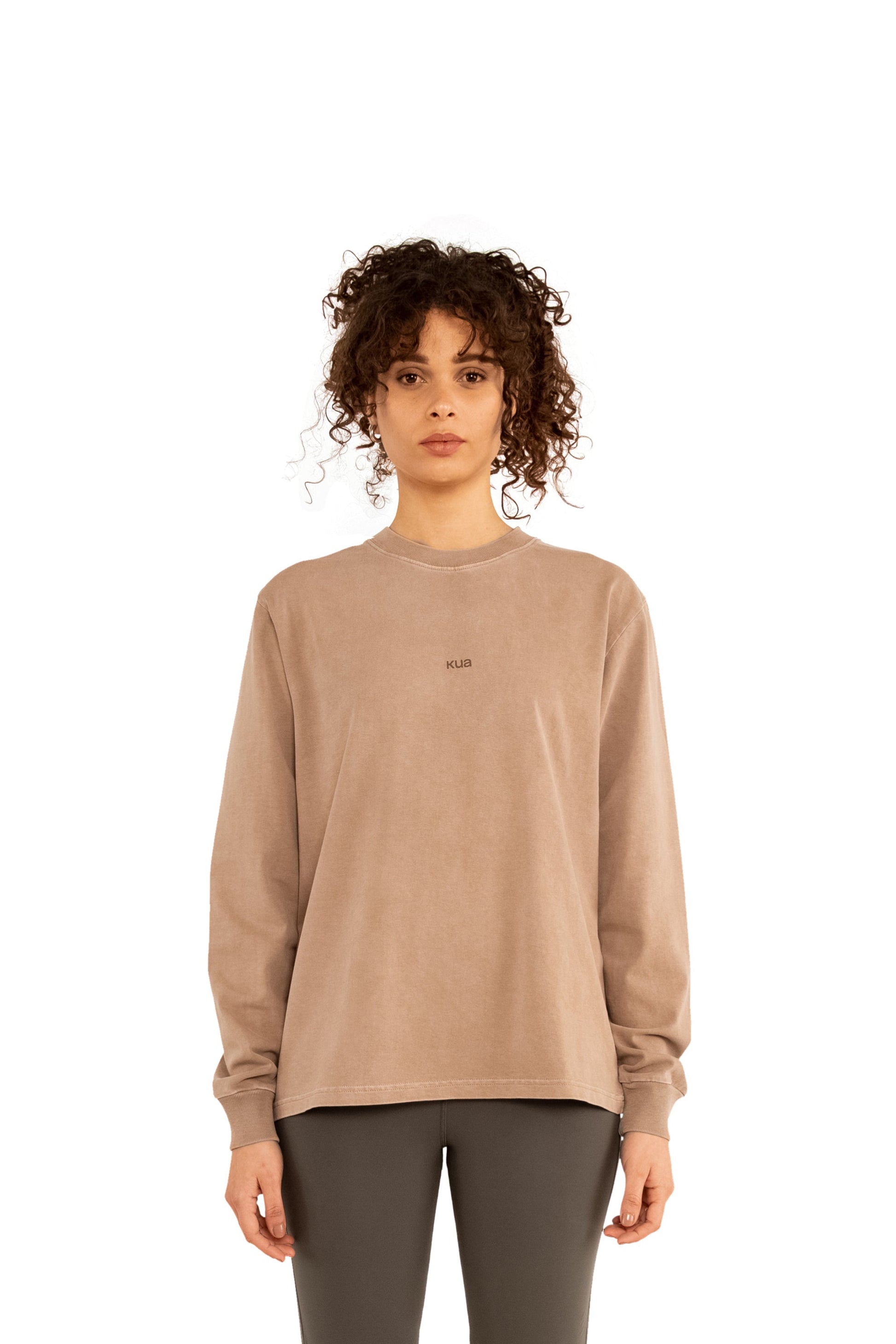 Garment Dyed ‘Everyday’ Long Sleeve T-Shirt
