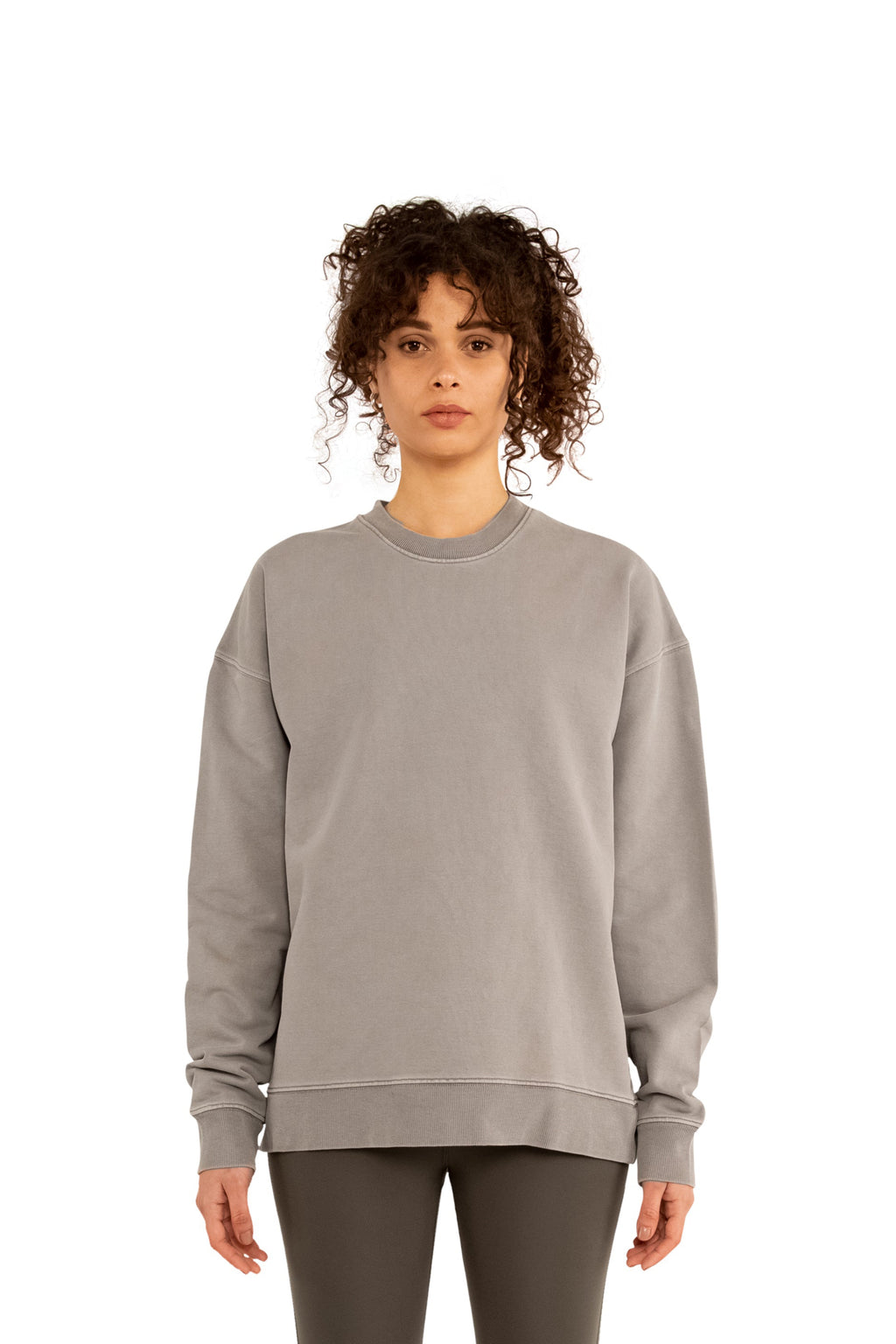 Garment Dyed ‘Uniform’ Crewneck Sweatshirt