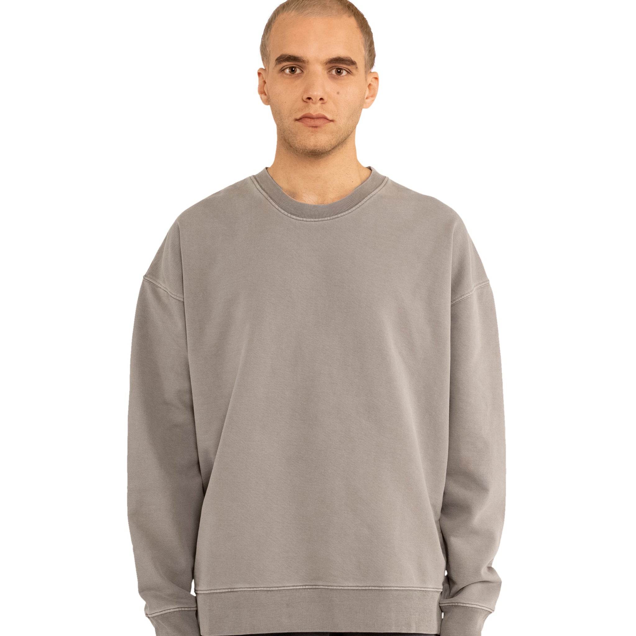 Garment Dyed ‘Uniform’ Crewneck Sweatshirt
