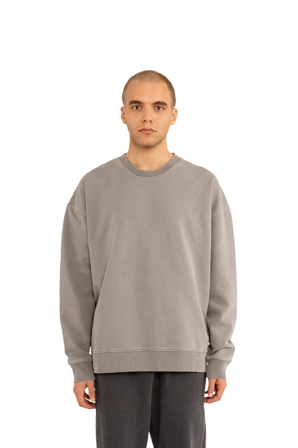 Garment Dyed ‘Uniform’ Crewneck Sweatshirt