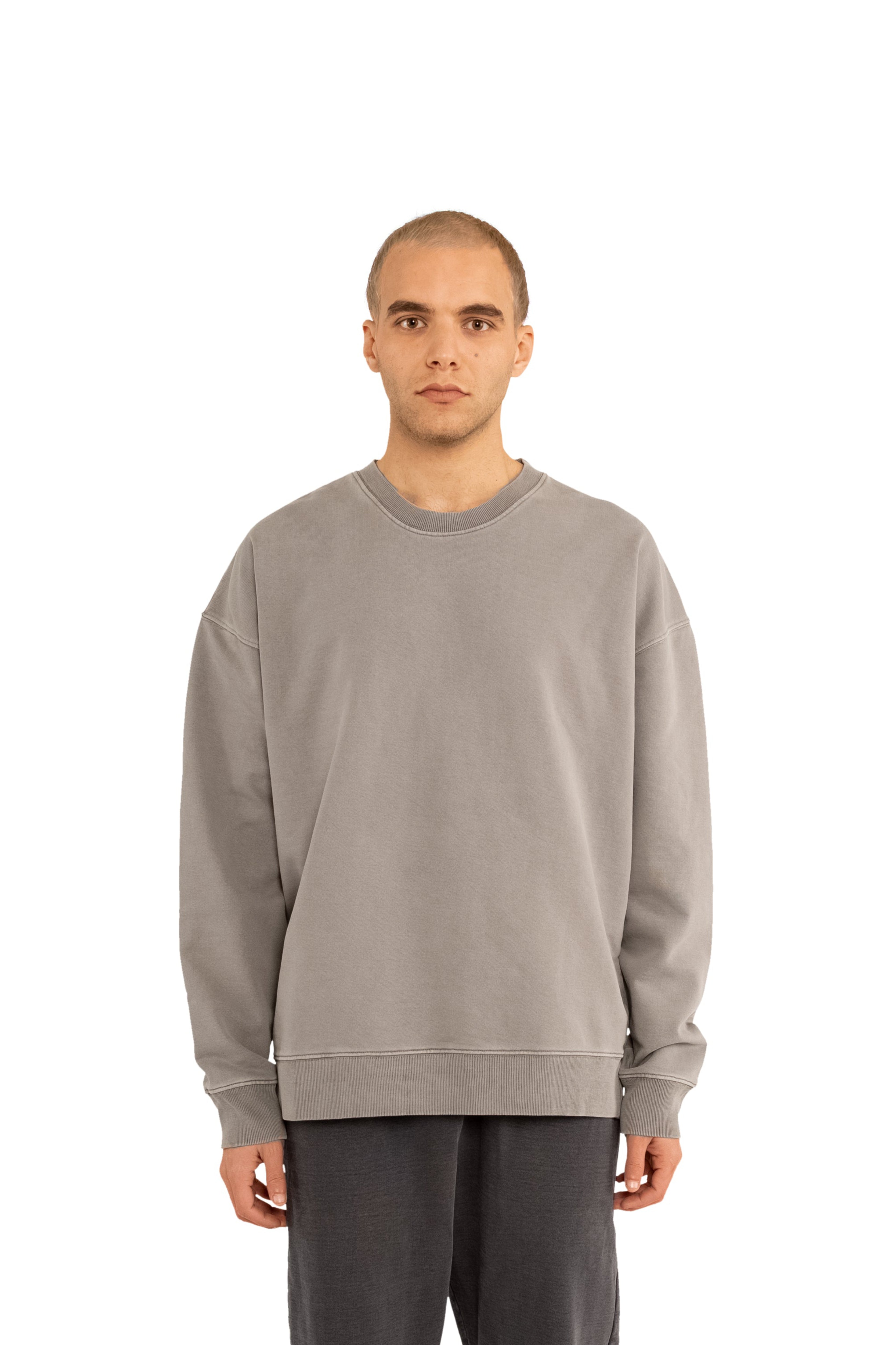 Garment Dyed ‘Uniform’ Crewneck Sweatshirt