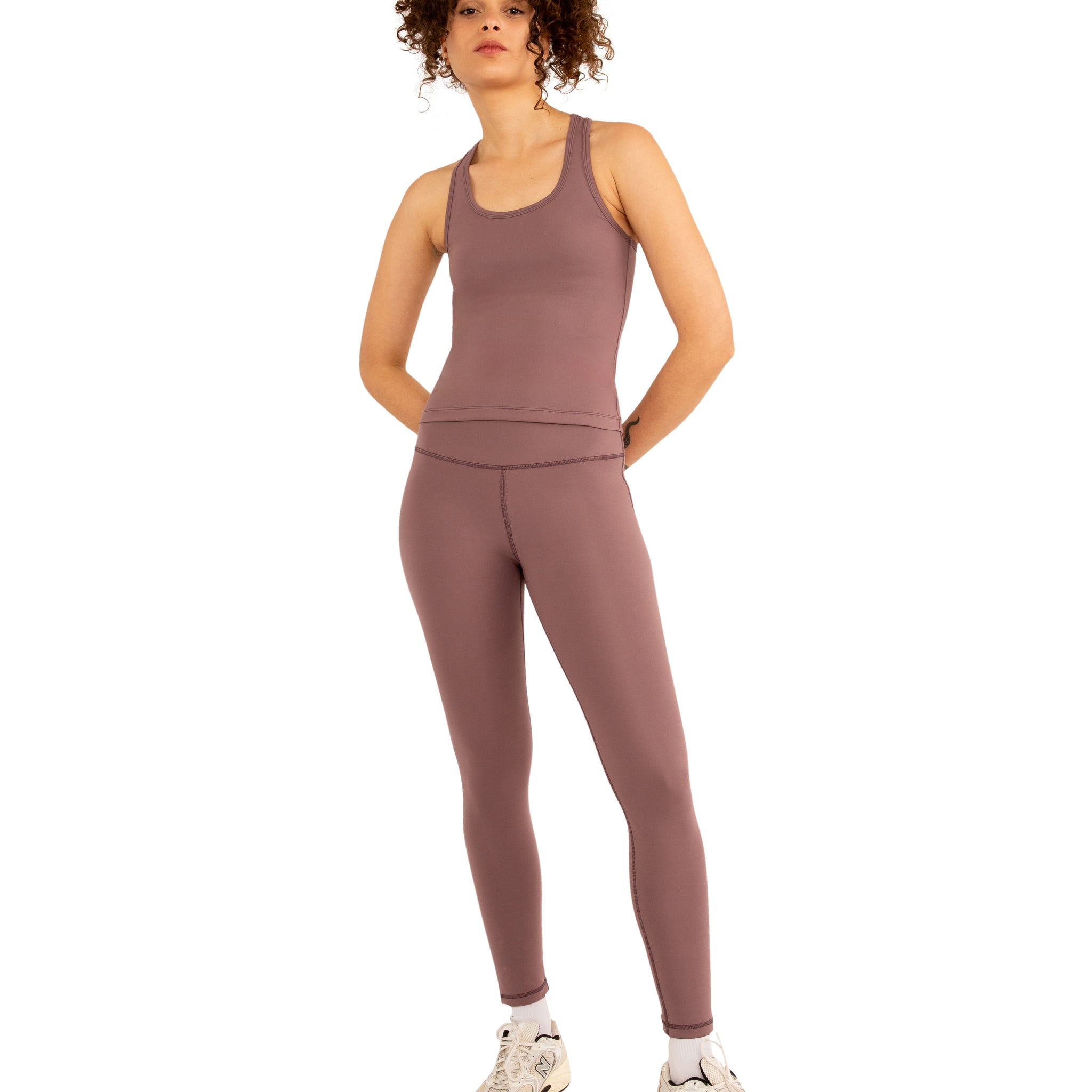‘Asana’ High Waist Straight Leggings