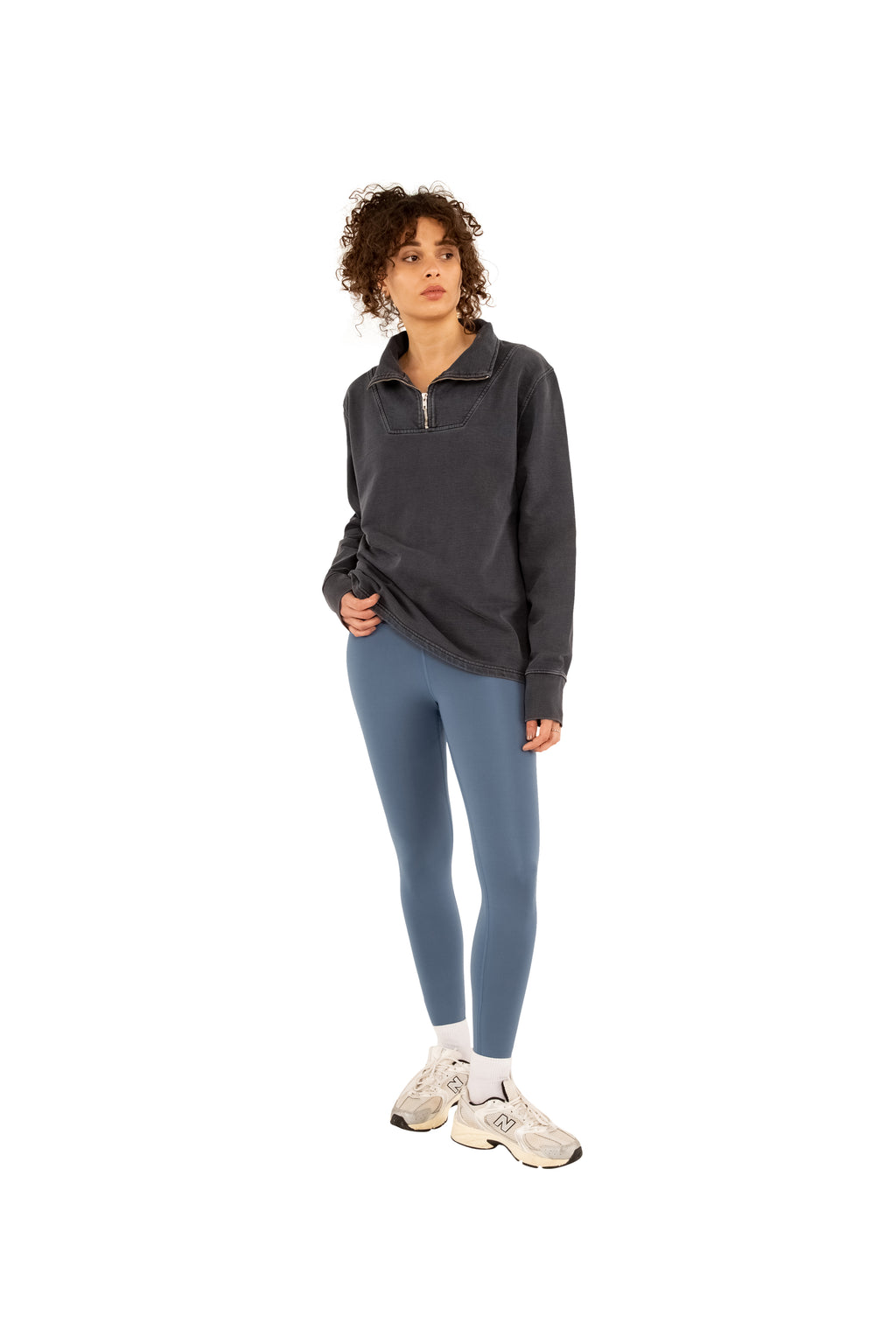 Garment Dyed ‘Munich’ Quarter Zip