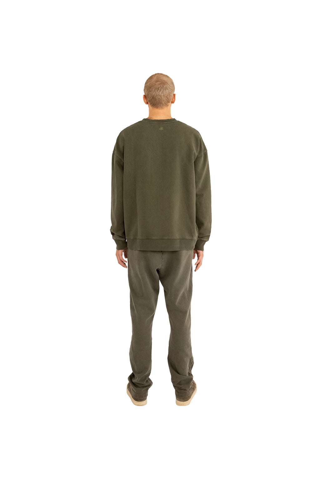Garment Dyed ‘Uniform’ Crewneck Sweatshirt