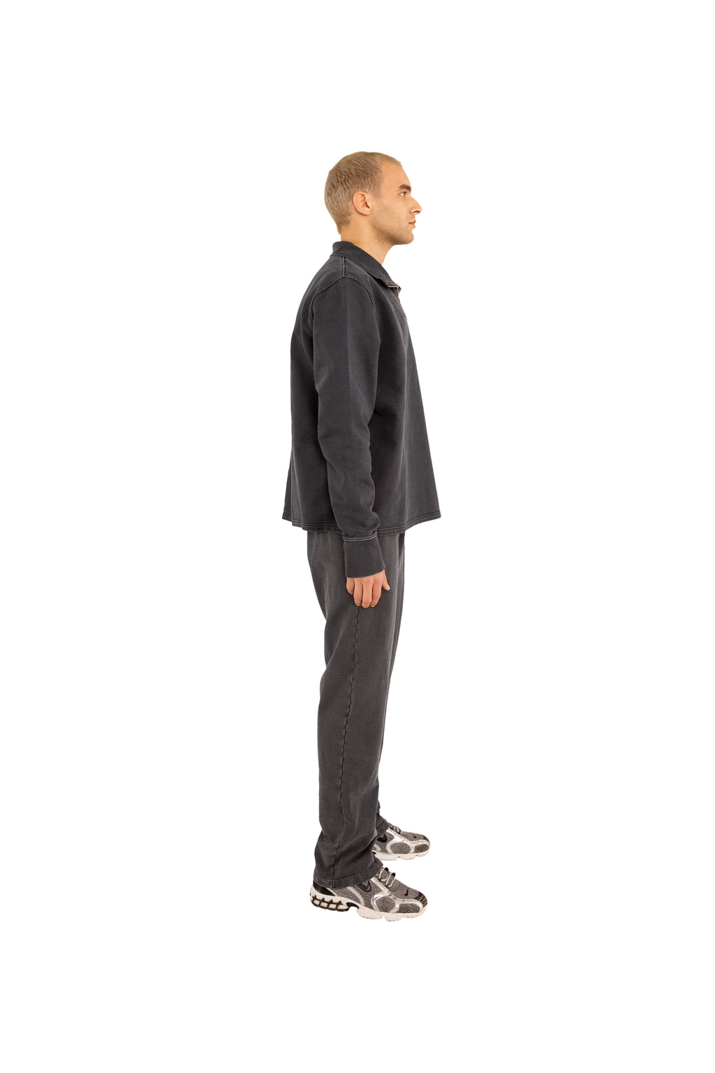 Garment Dyed ‘Munich’ Quarter Zip