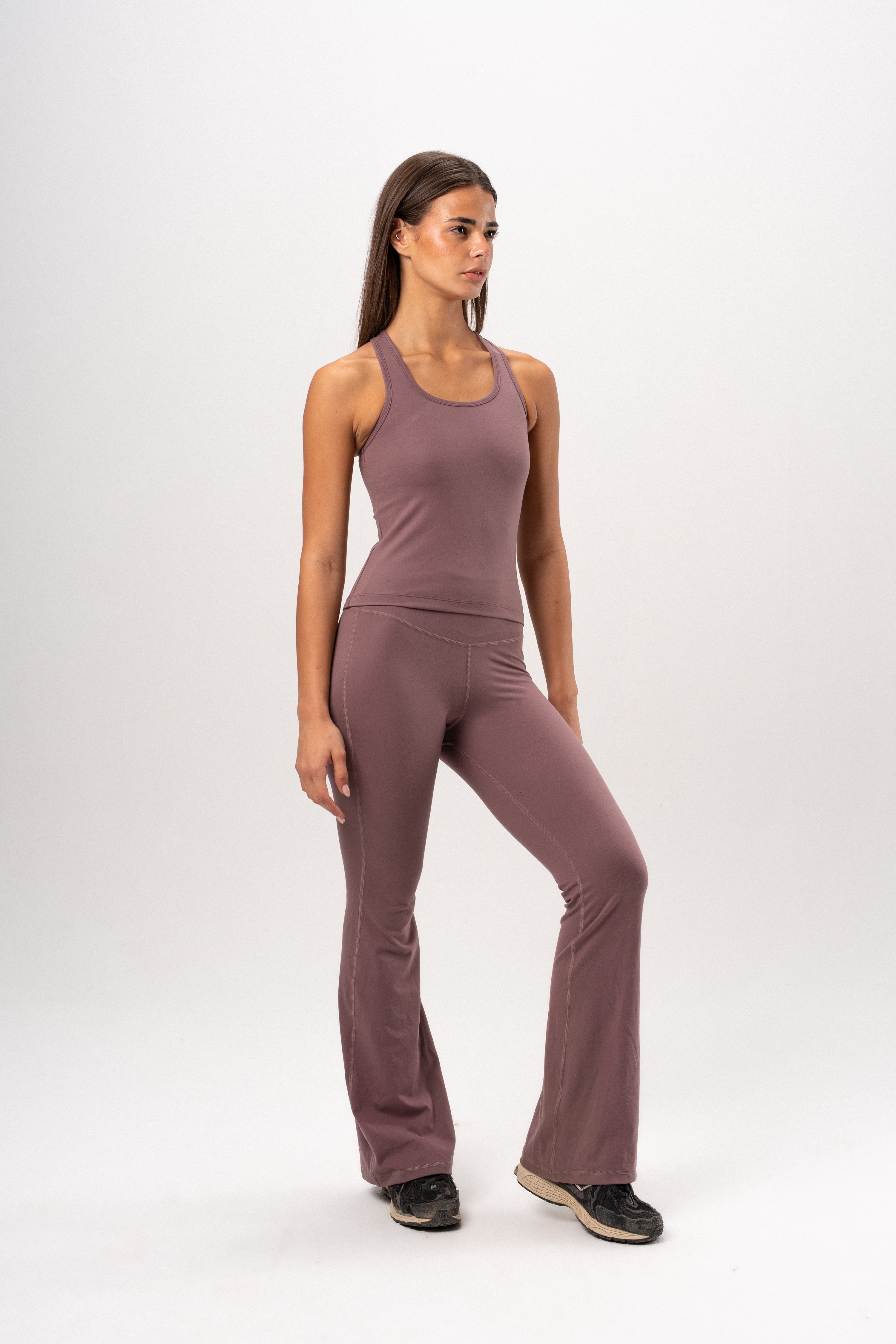 Asana High Waist Flared Leggings