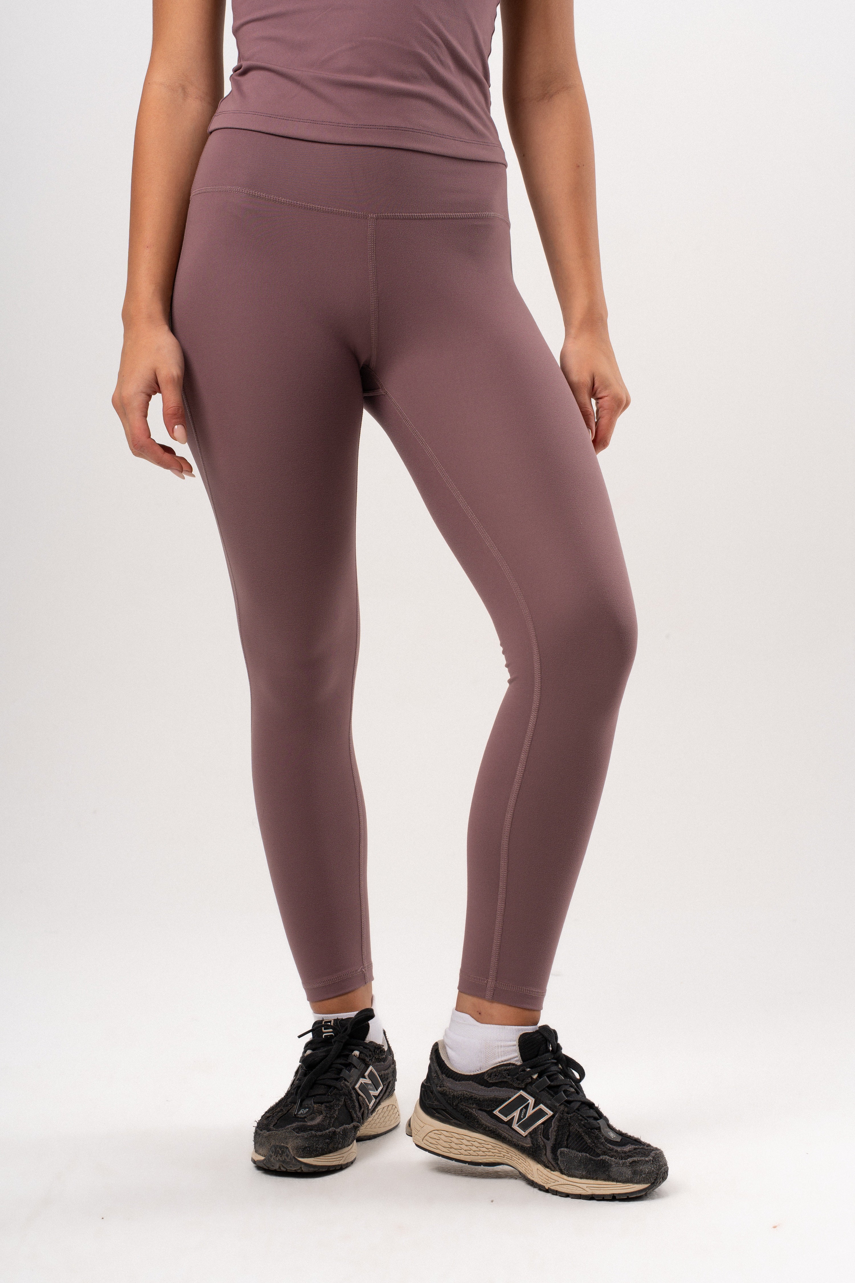 Asana High Waist Straight Leggings