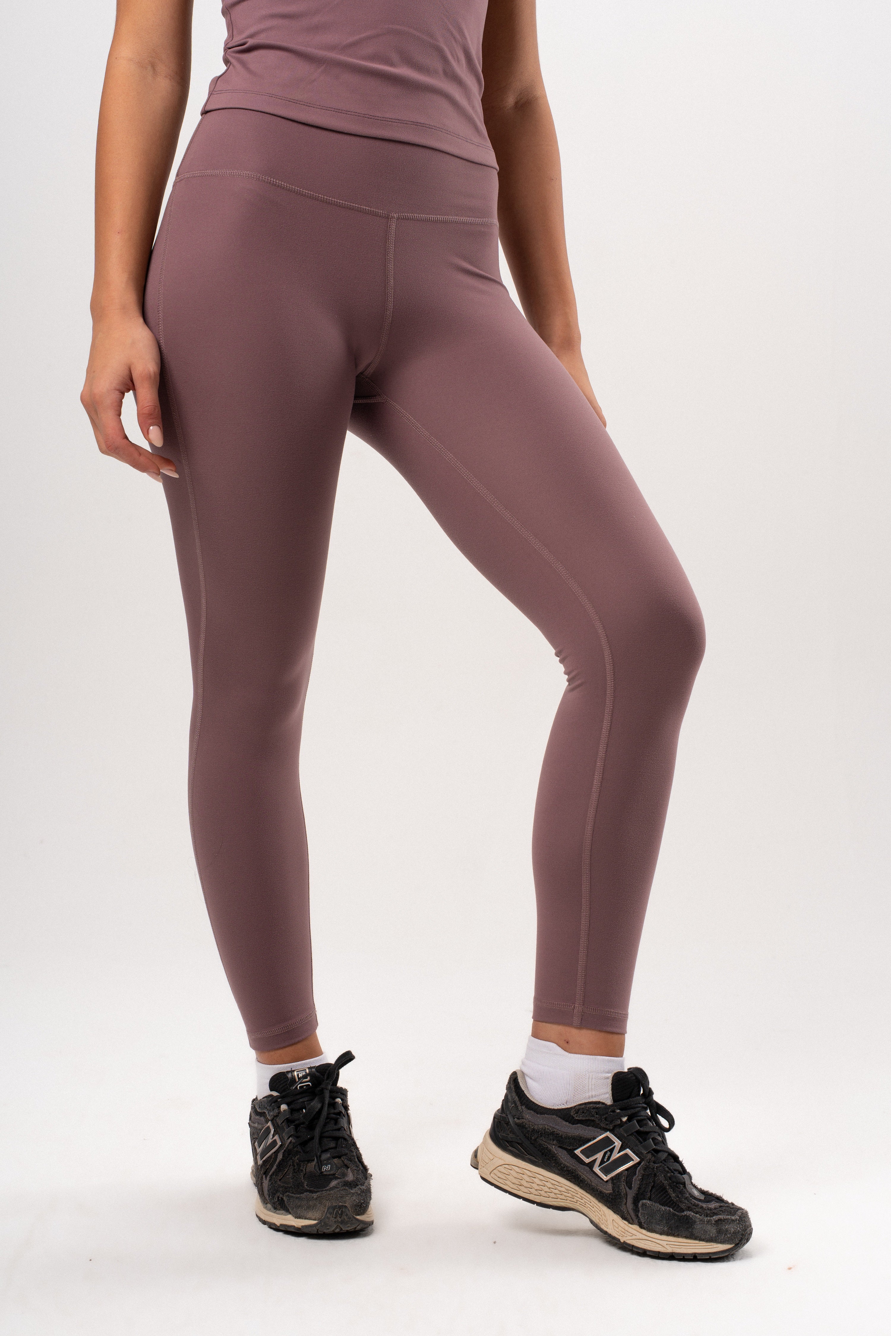 Asana High Waist Straight Leggings