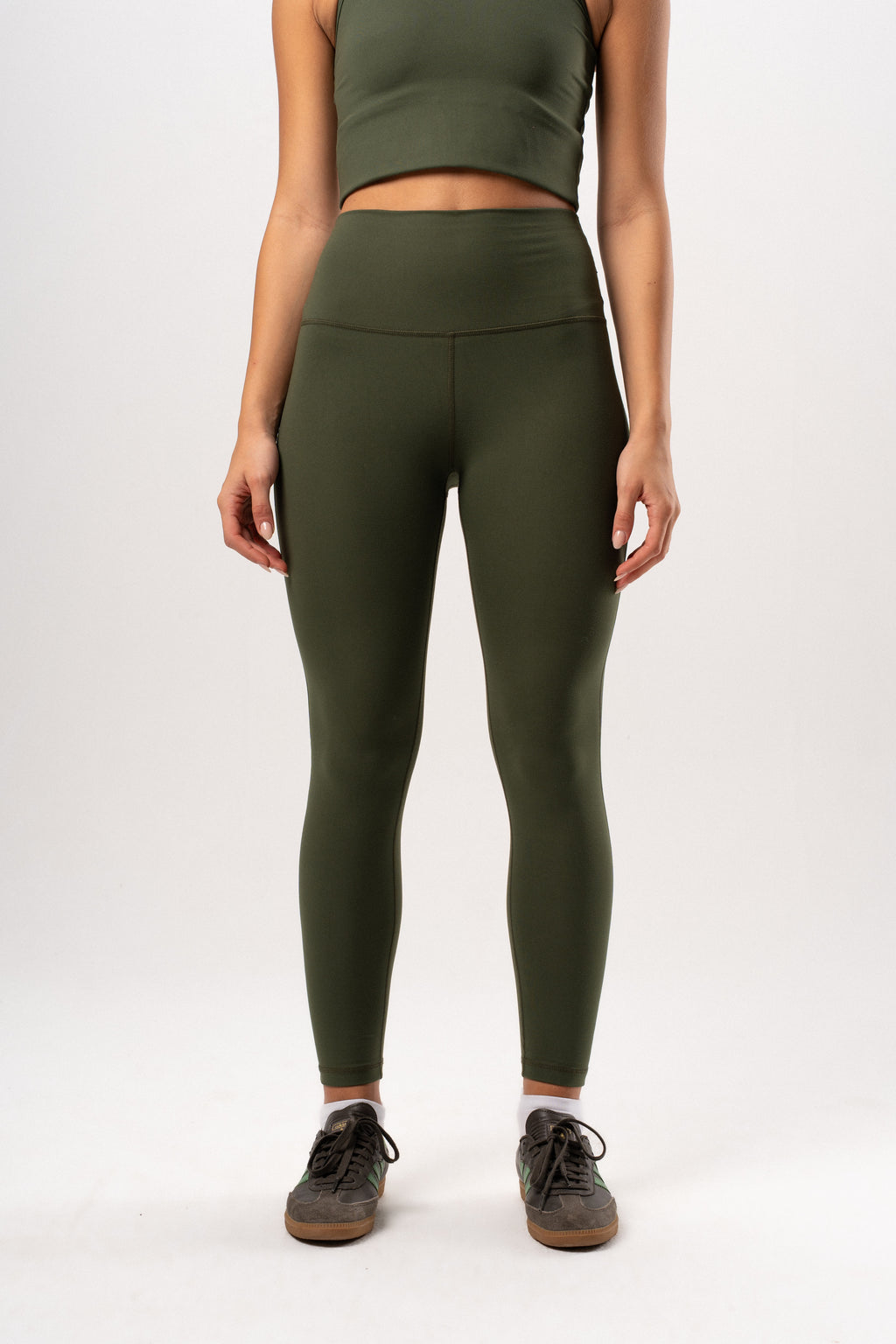 Asana High Waist Straight Leggings