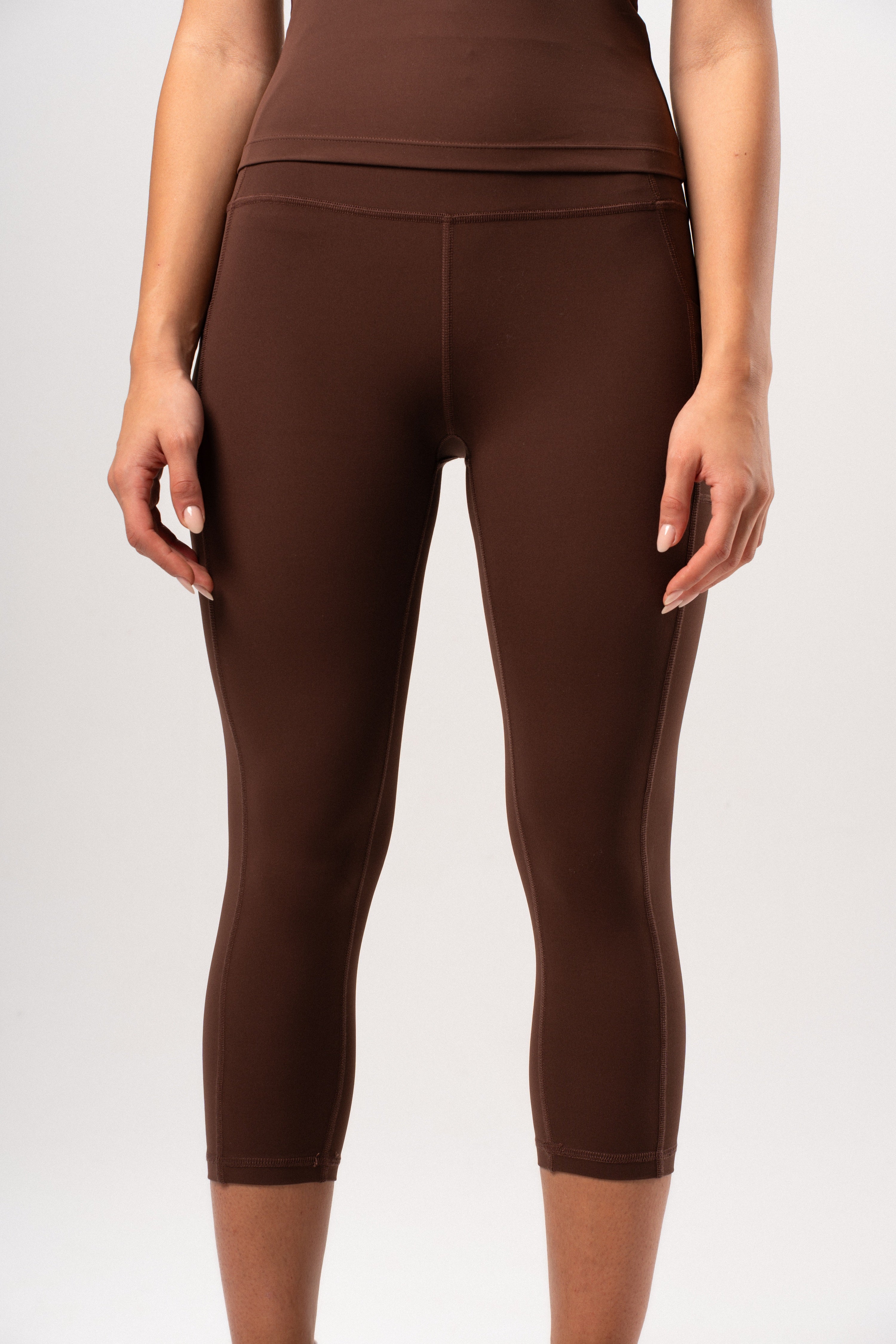 Utility High Waist Pocket Capri