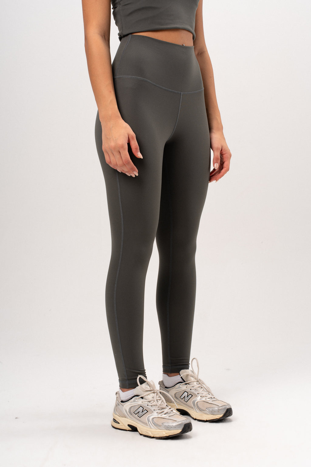 Asana High Waist Straight Leggings