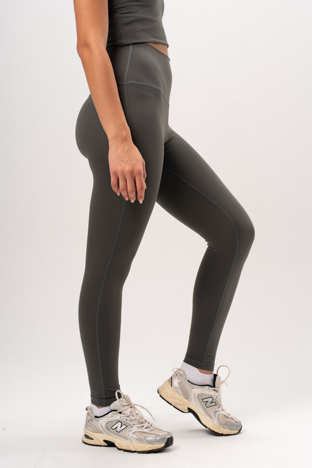 Asana High Waist Straight Leggings