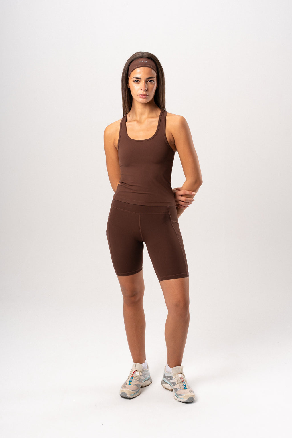 Utility Pocket Biker Shorts