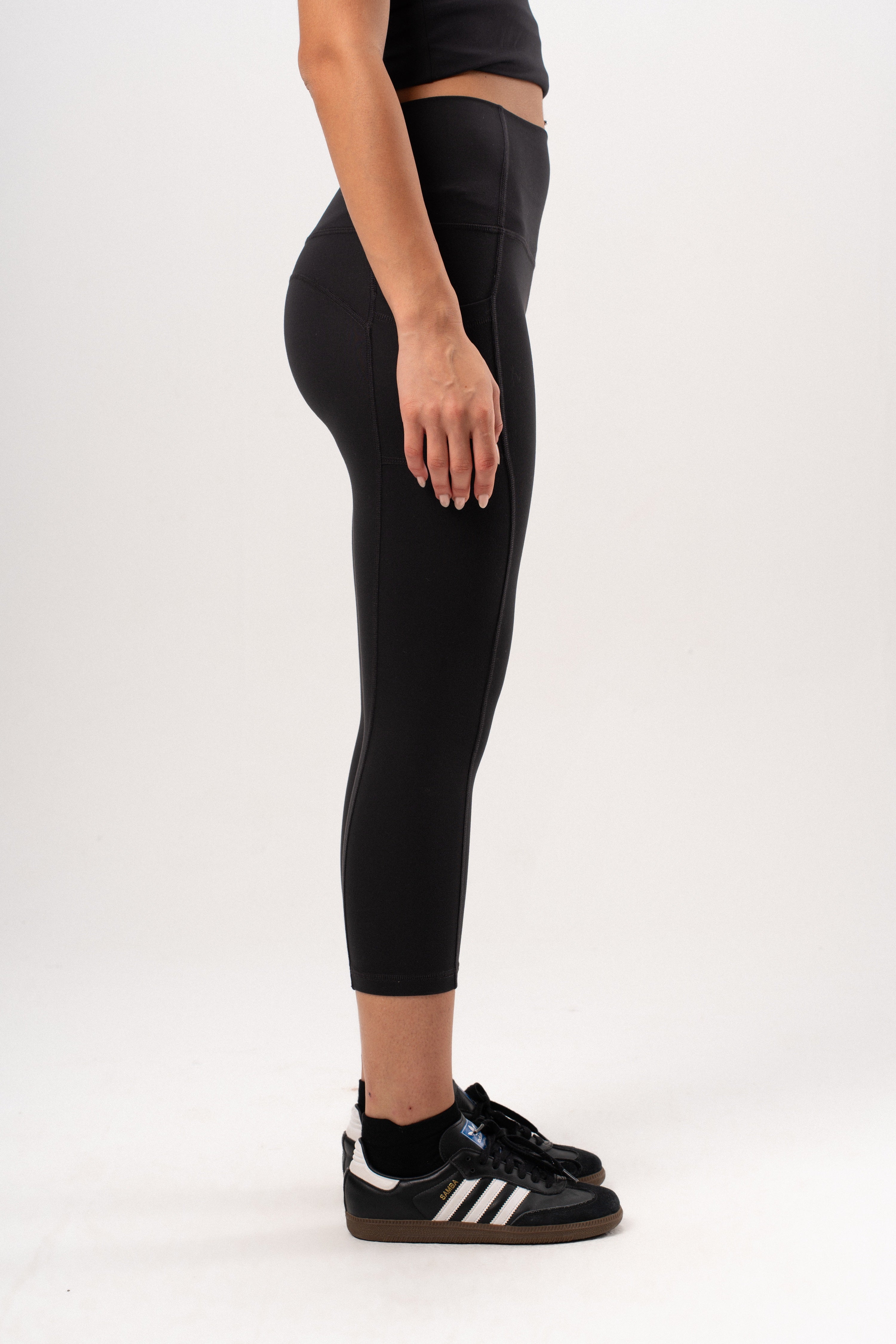 Utility High Waist Pocket Capri