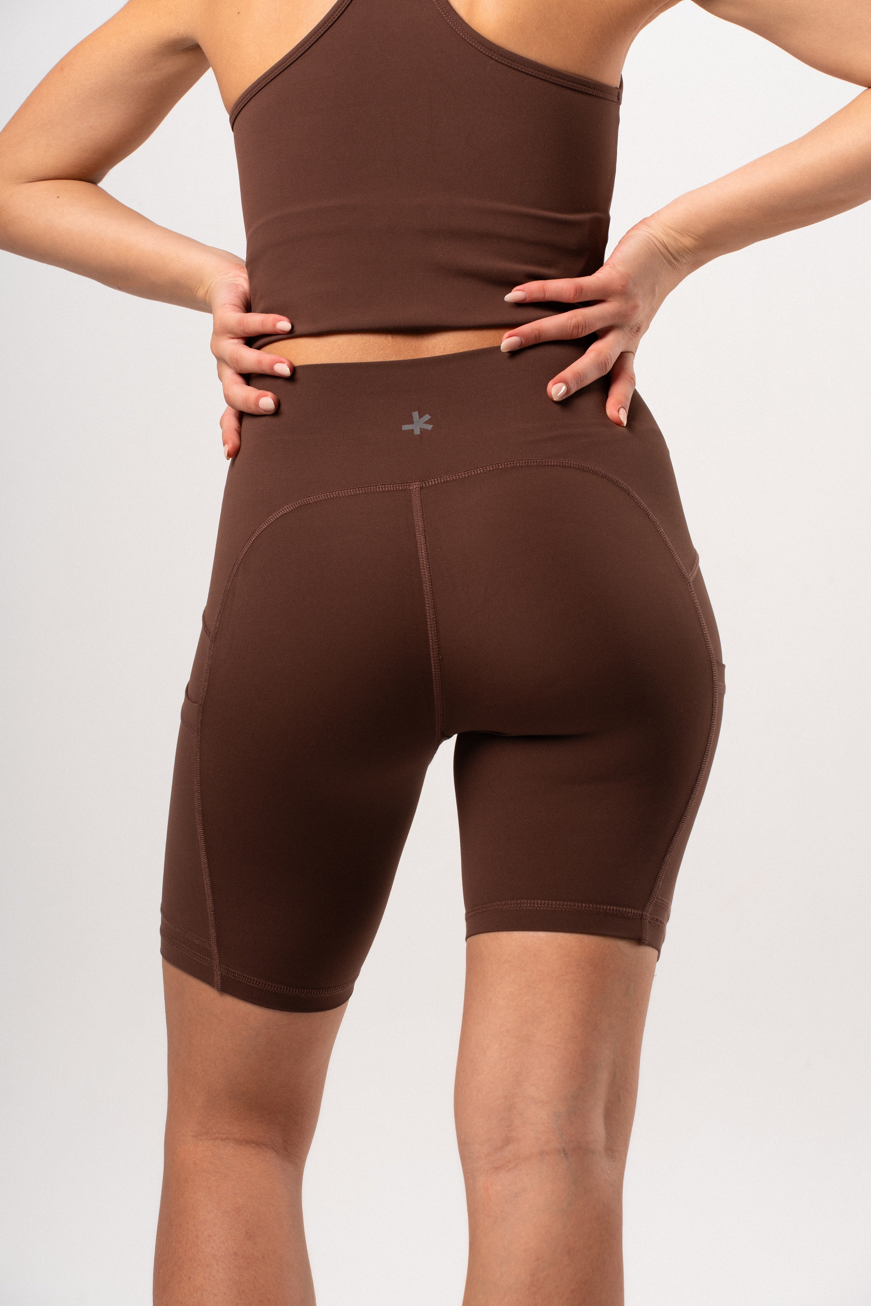 Utility Pocket Biker Shorts